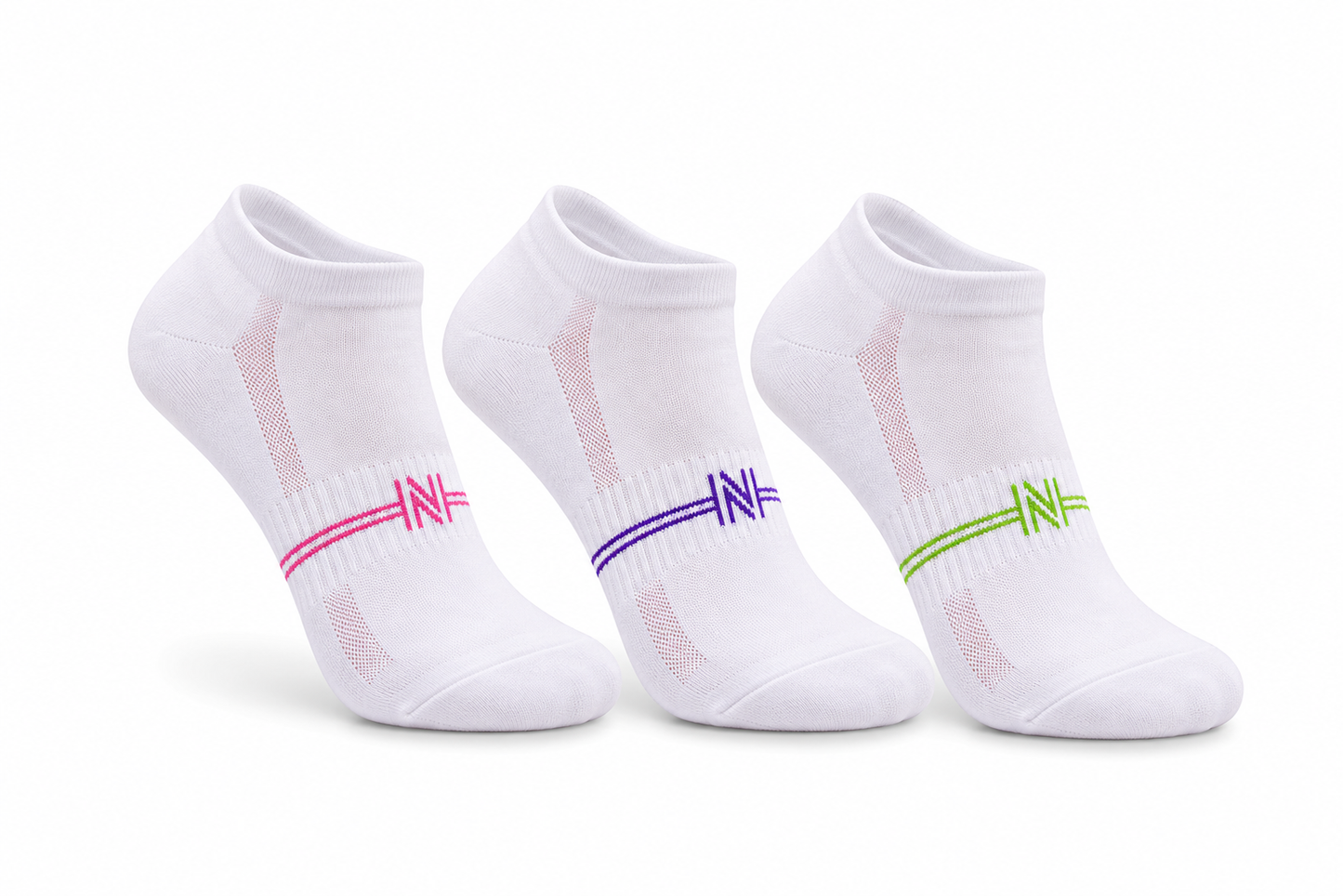Norfolk Sneaker Socken weiß - 3er Pack