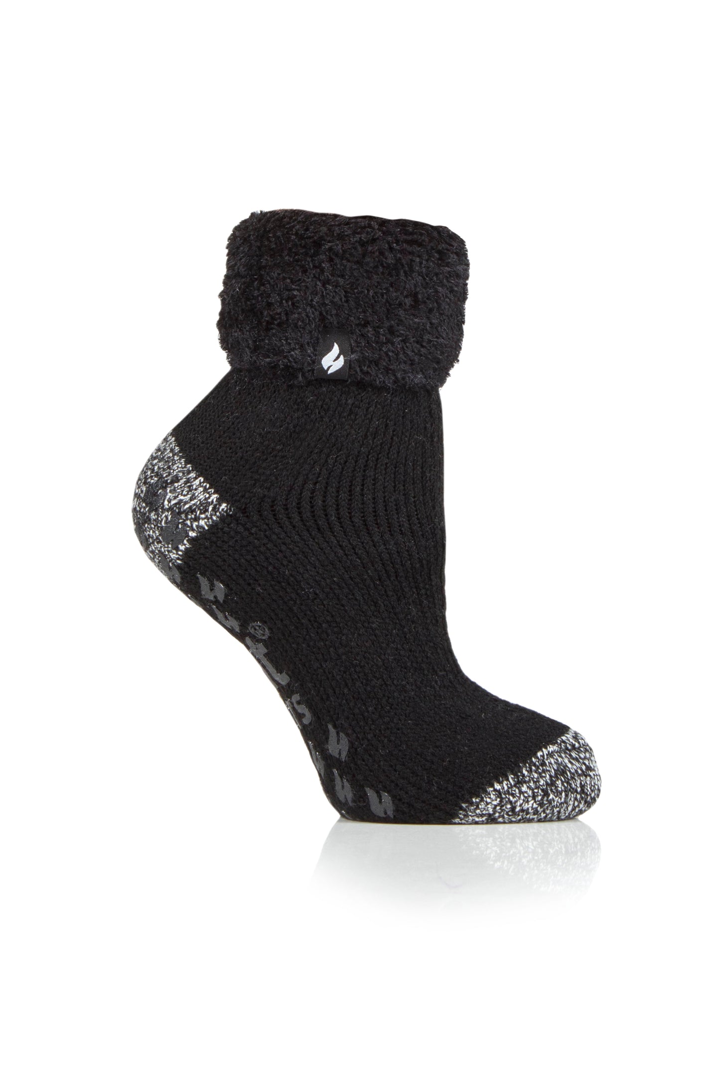 Ladies Original Queenstown Lounge Socks with Turnover Top - Dark Navy