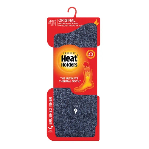 Heat Holders Herren Original Finch Thermosocken – Denim Twist