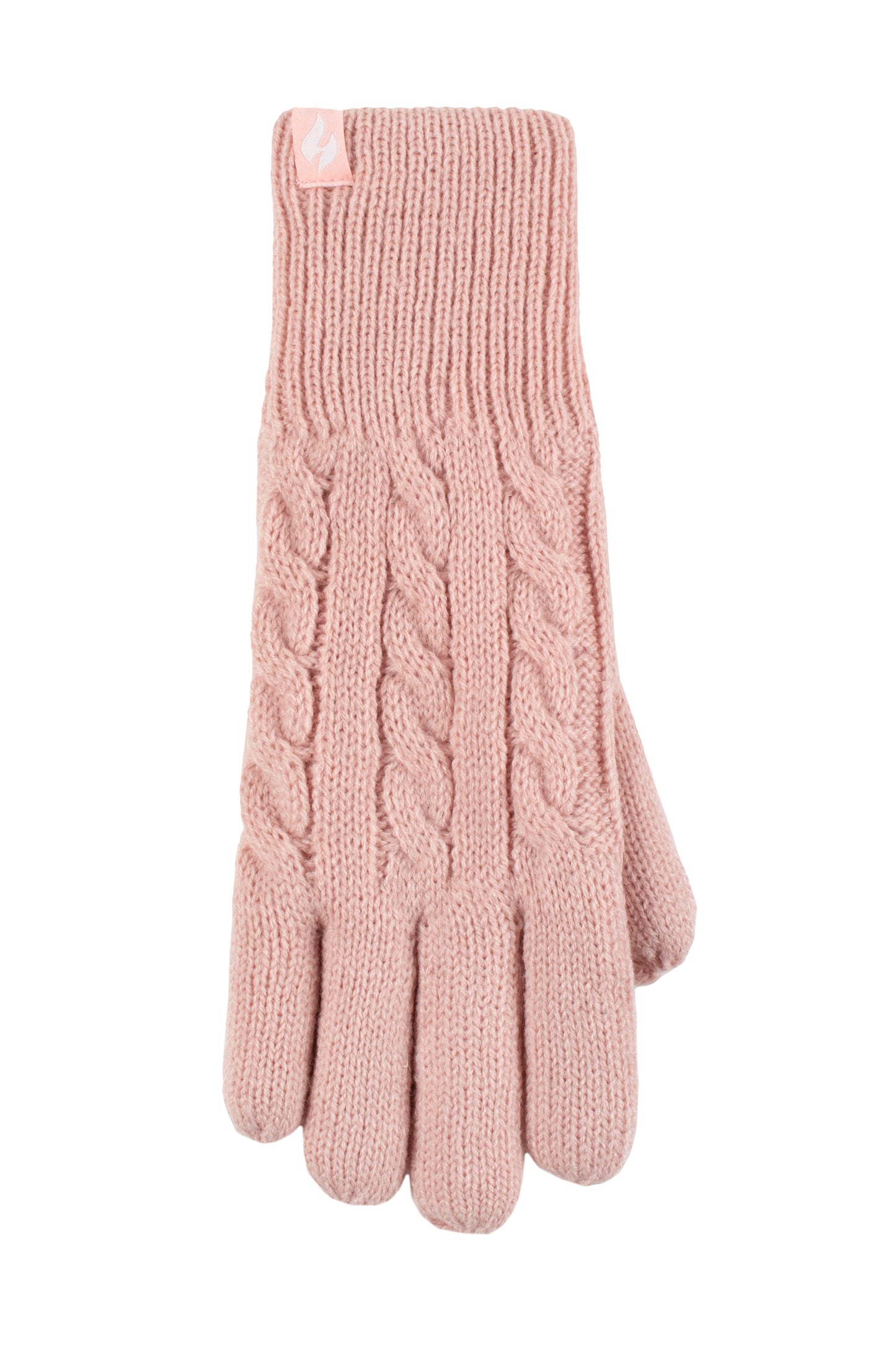 Ladies Willow Thermal Gloves - Dusky Pink