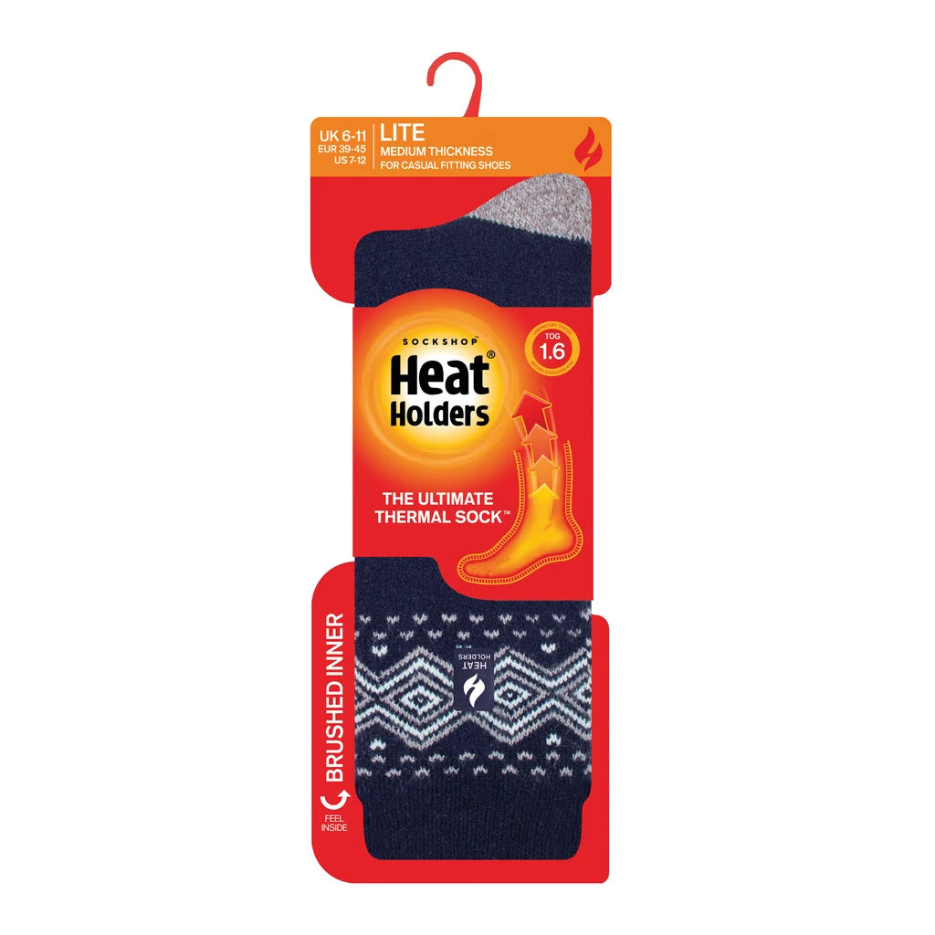 Heat Holders Herren Lite Vancouver Nordic Thermosocken - Marineblau