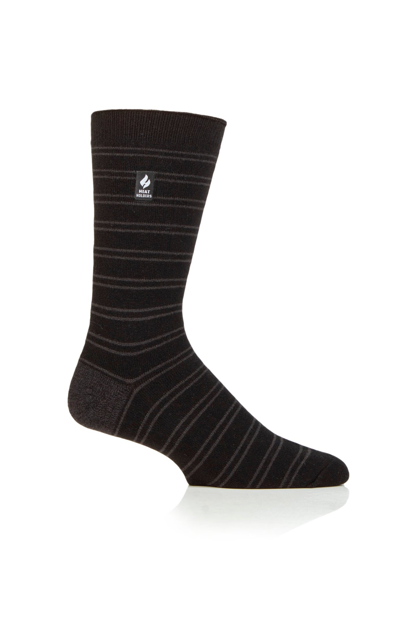 Mens Ultra Lite Orodover Stripe Socks - Black