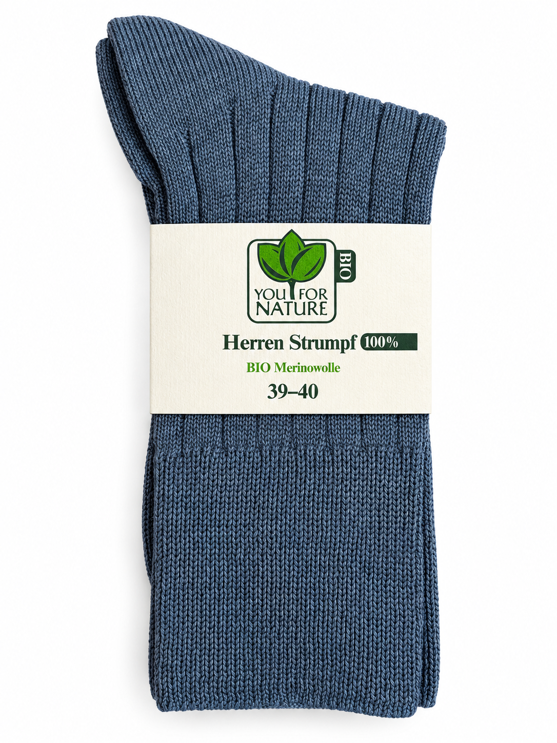 YOU FOR NATURE Herren BIO Merinowollsocken – 100 % Merinowolle
