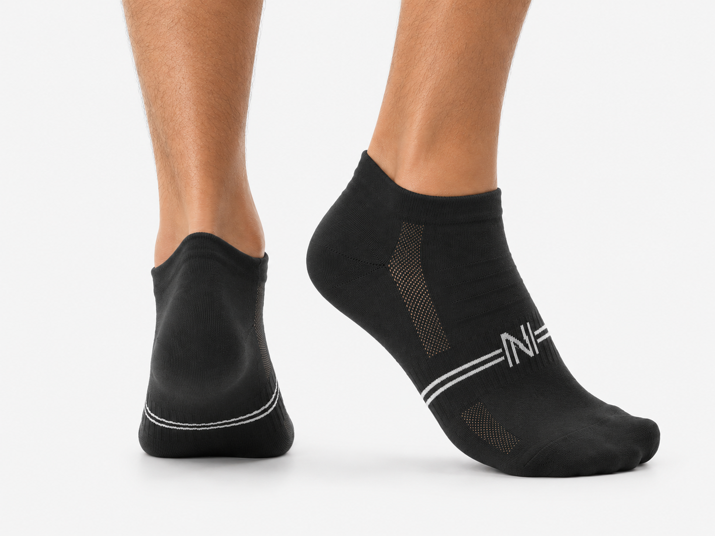 Norfolk Sneaker Socken weiß - 3er Pack
