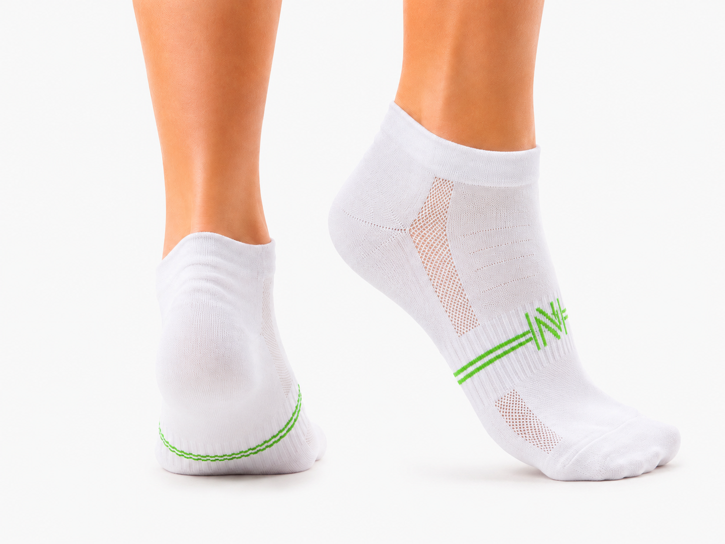 Norfolk Sneaker Socken weiß - 3er Pack
