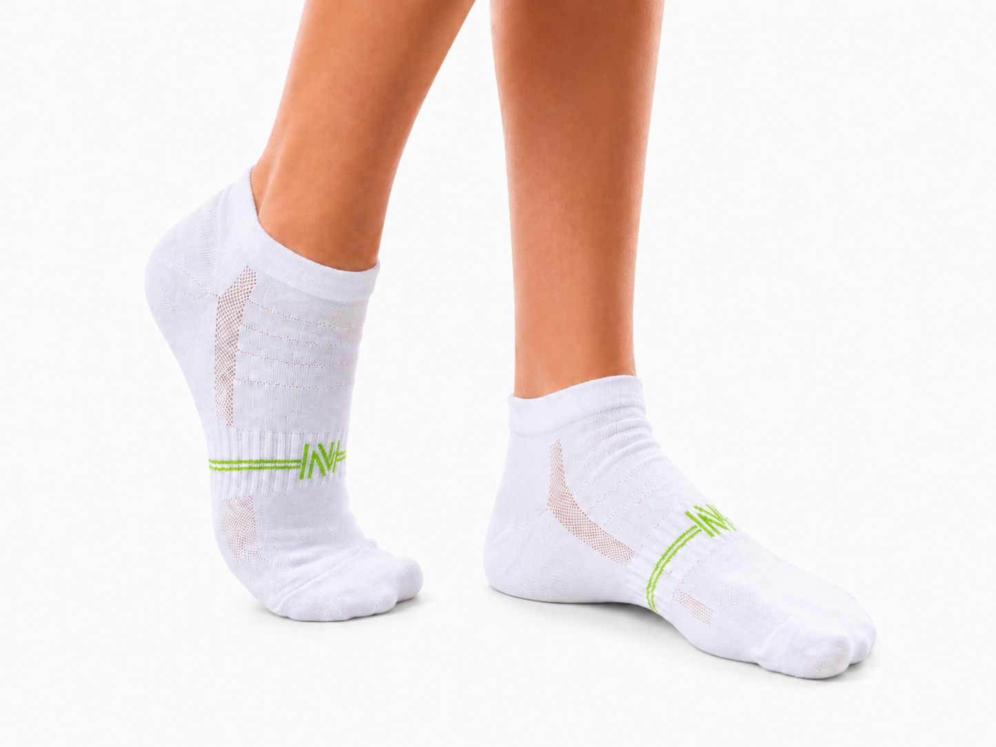 Norfolk Sneaker Socken weiß - 3er Pack