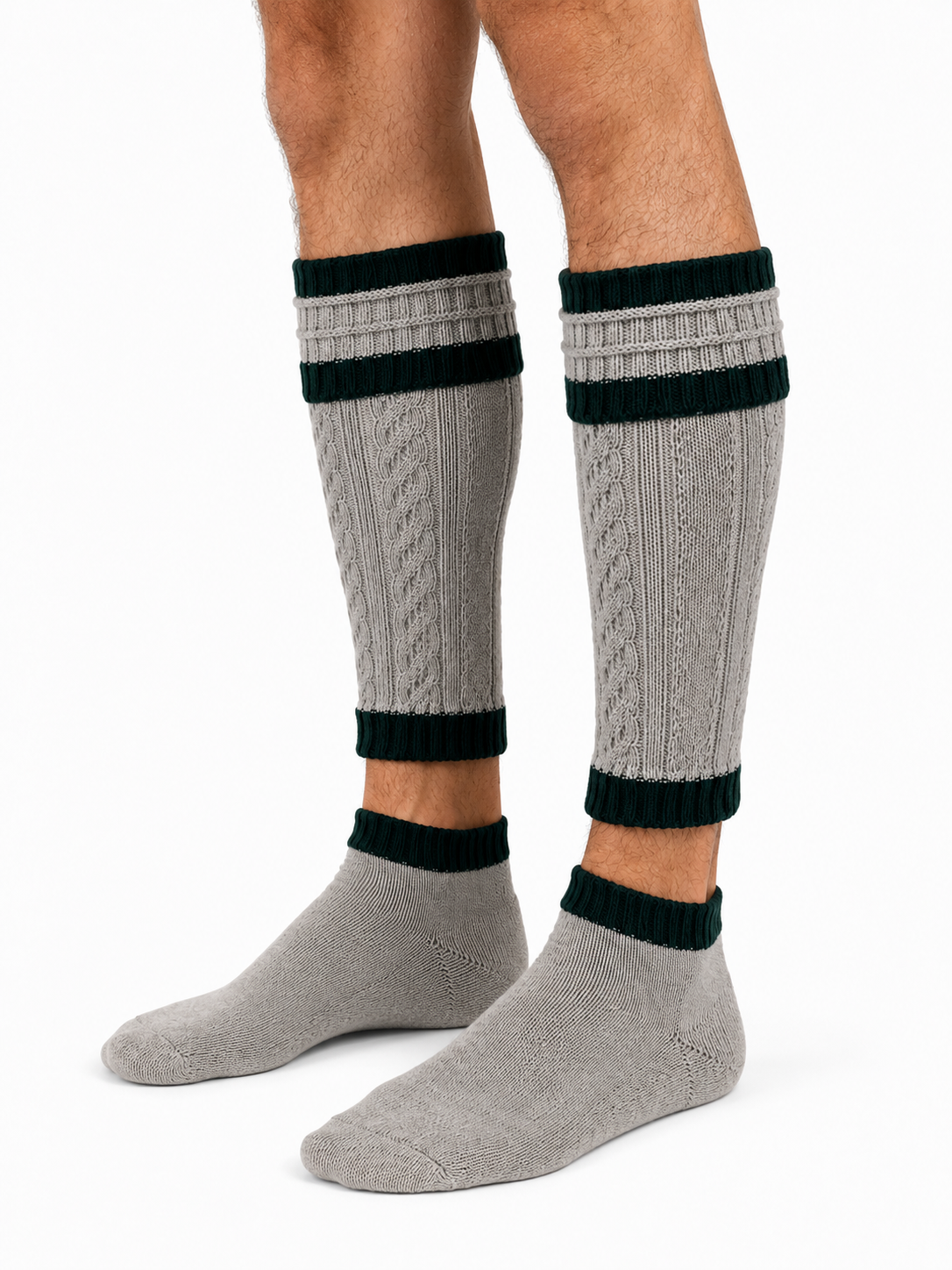 Howana Herren Trachten-Set – Strumpf & passende Beinstulpen