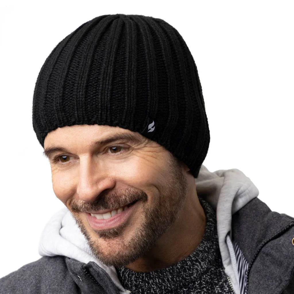 Heat Holders Herren Alder Original Thermomütze – Schwarz
