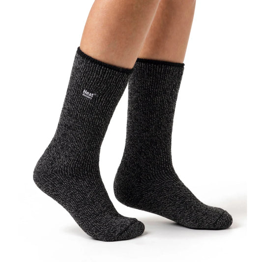 Heat Holders Damen Original Outdoor-Socken aus Merinowolle - Schwarz