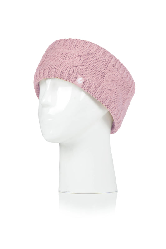 Ladies Alta Thermal Headband - Dusky Pink