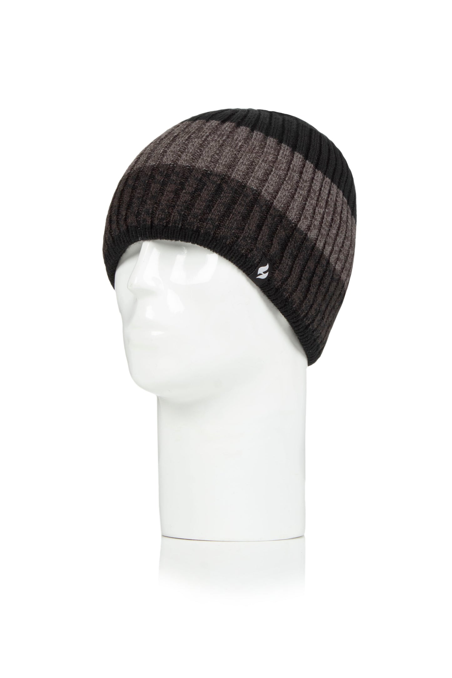 Mens Linden Beanie Hat - Black