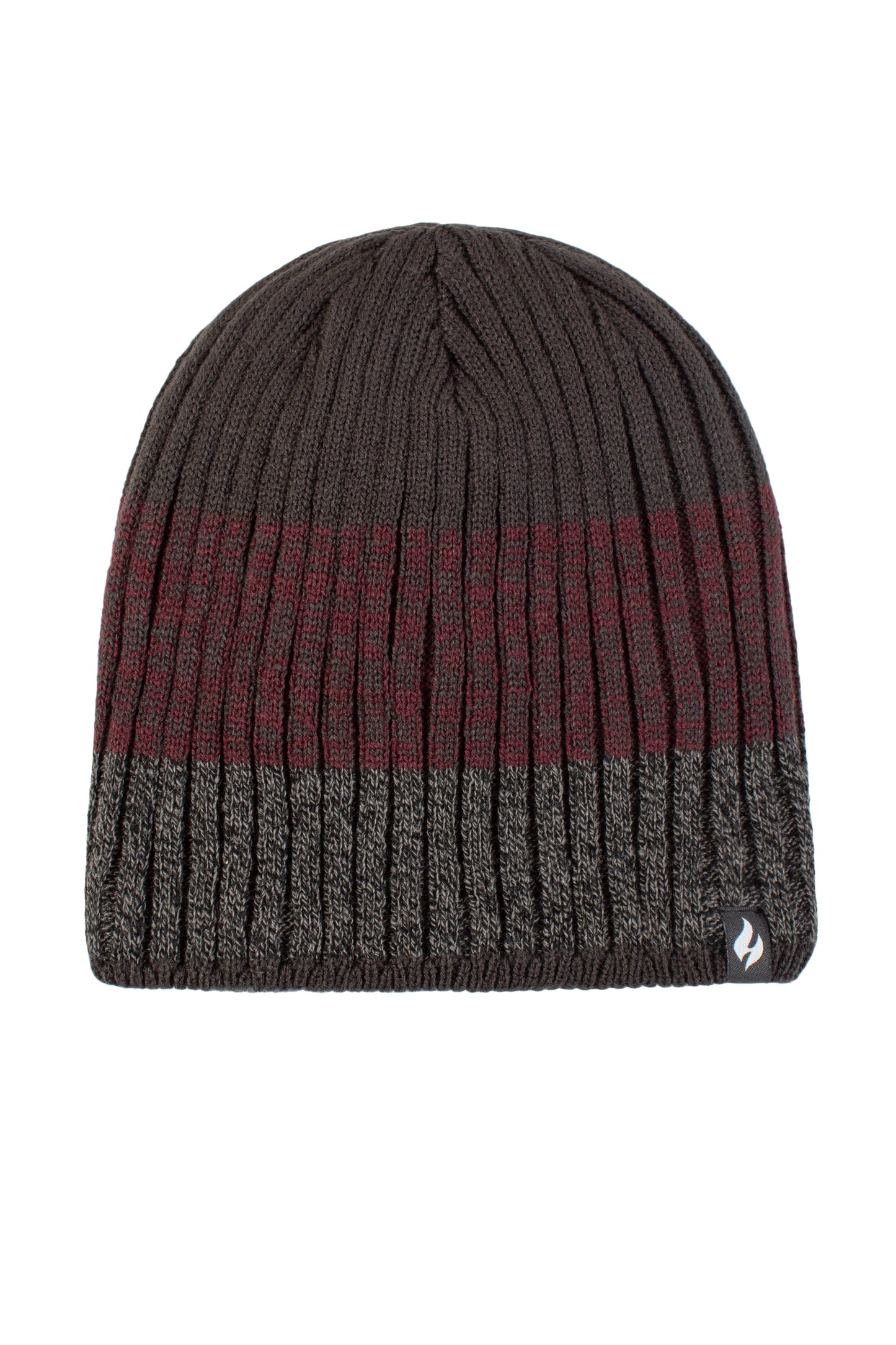 Mens Linden Beanie Hat - Charcoal