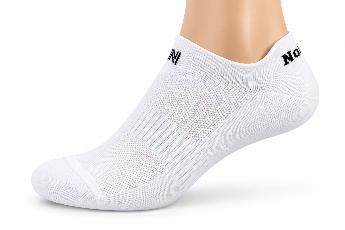 Norfolk Multisport Sneaker-Socken – 3er-Pack Weiß