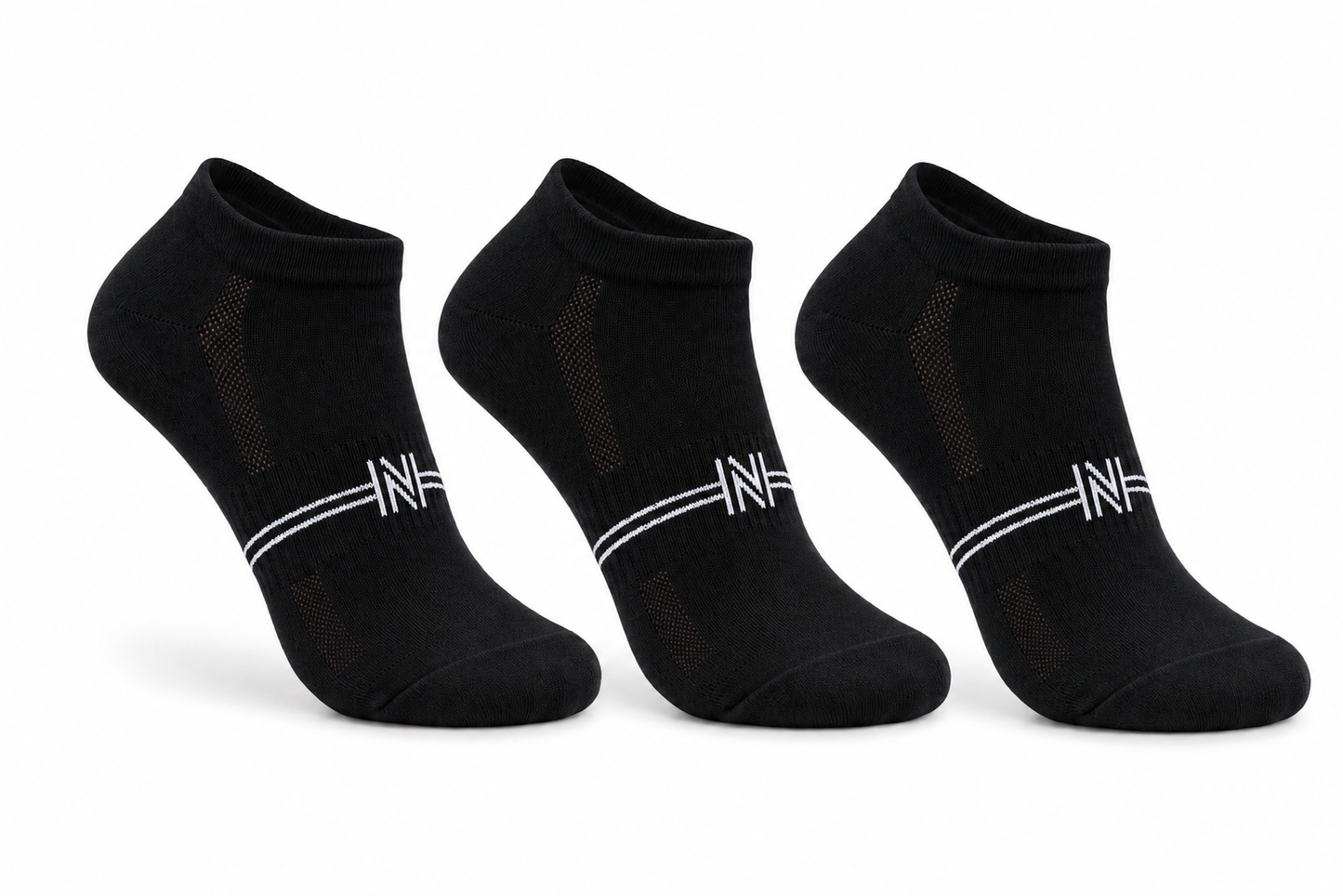 Norfolk Sneaker Socken weiß - 3er Pack