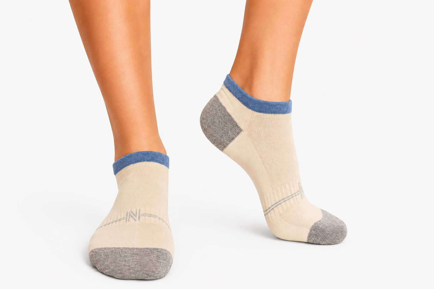 Damen Norfolk Sneaker Socken Premium Cream - 3er-Pack