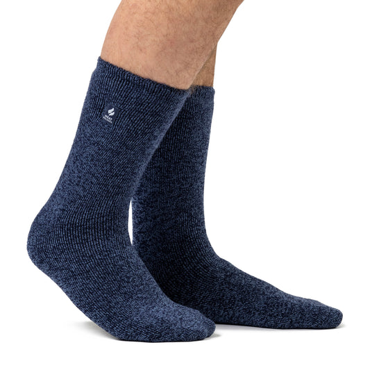 Mens Original Finch Thermal Socks - Denim Twist