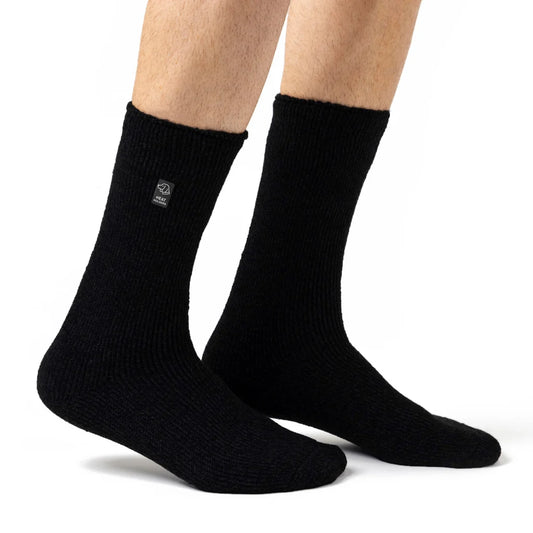 Heat Holders Herren Original Outdoor-Hundesocken – Schwarz