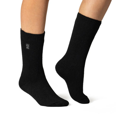Schwarze Heat Holders Outdoor-Socken für Damen
