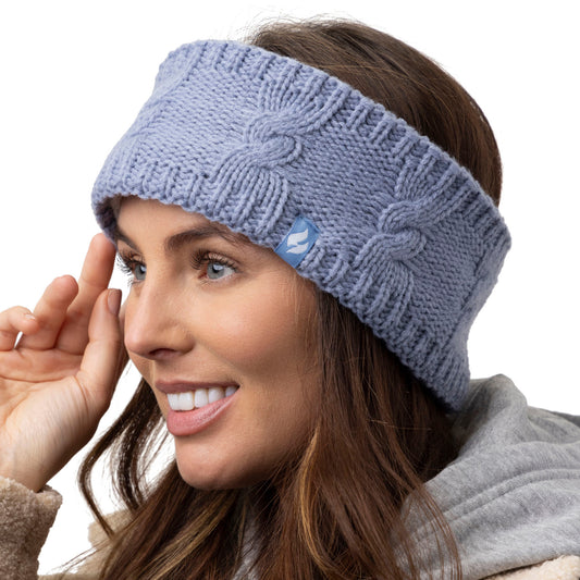 Ladies Alta Thermal Headband - Dusky Blue