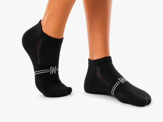 Norfolk Sneaker Socken schwarz - 3er Pack