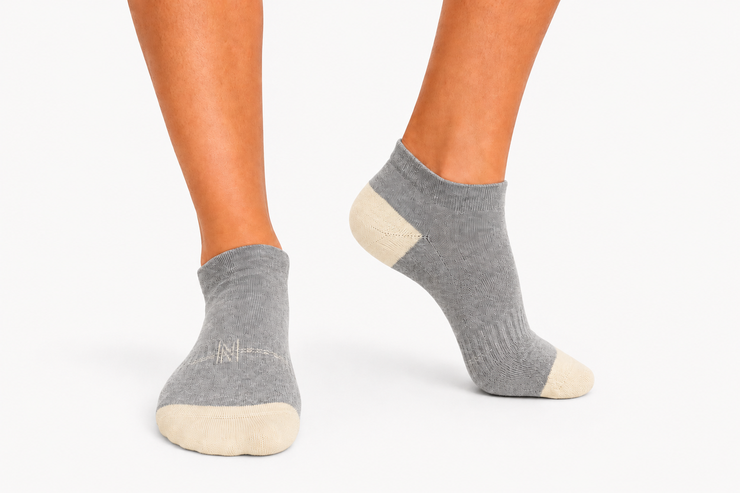 Damen Norfolk Sneaker Socken Premium Cream - 3er-Pack