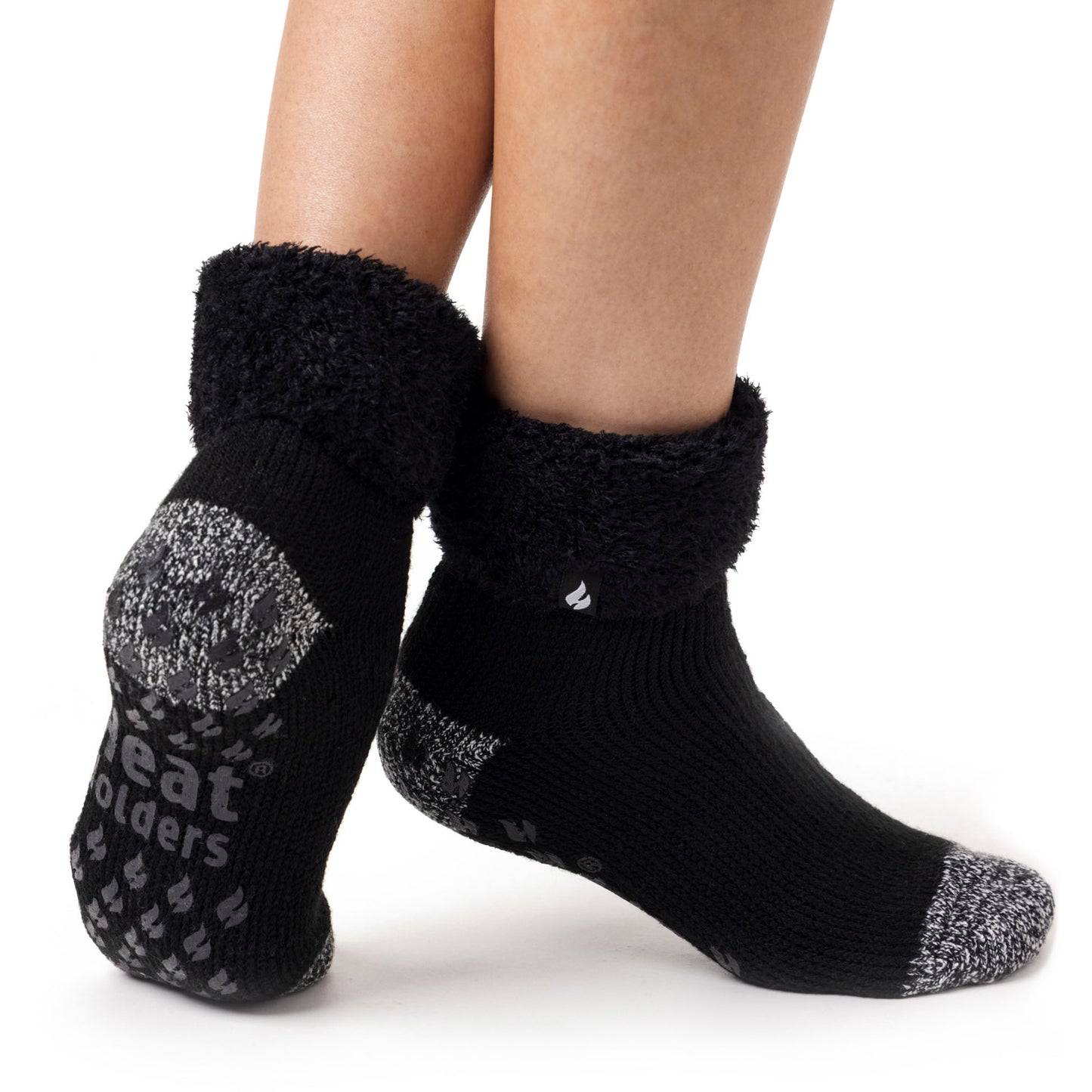 Ladies Original Queenstown Lounge Socks with Turnover Top - Dark Navy