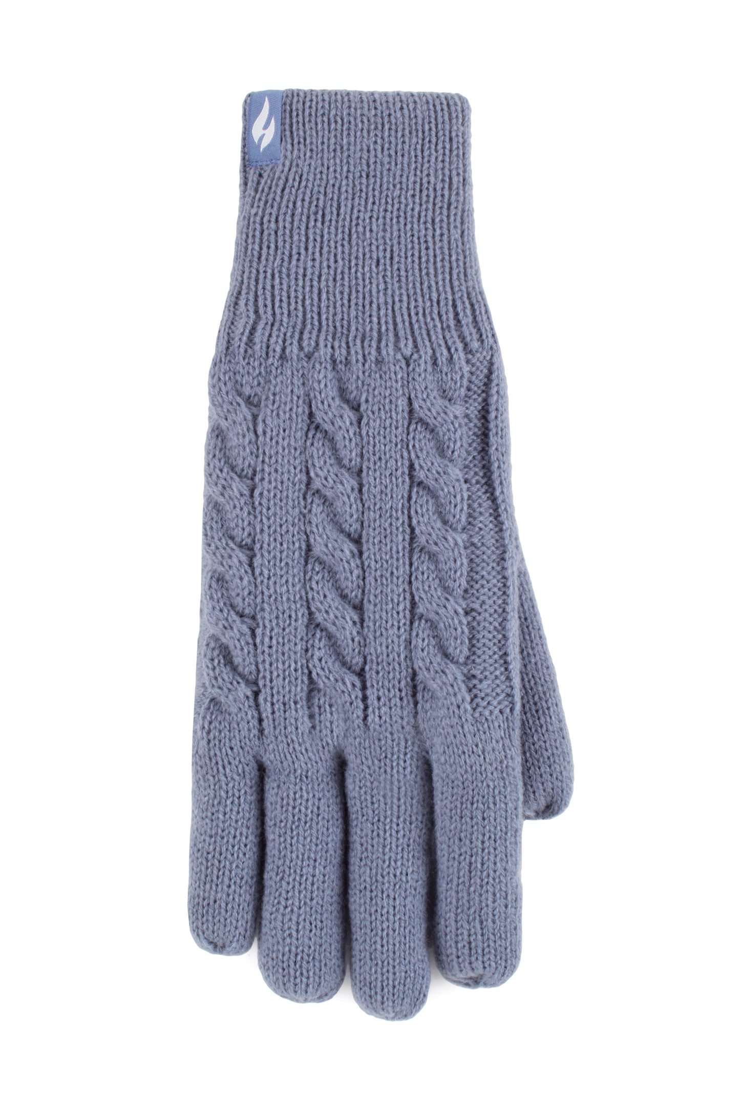 Ladies Willow Thermal Gloves - Dusky Blue