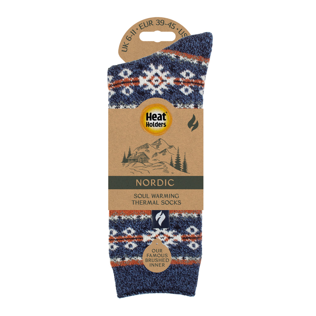 Heat Holders Herren Lite Nordic Thermosocken - Denim