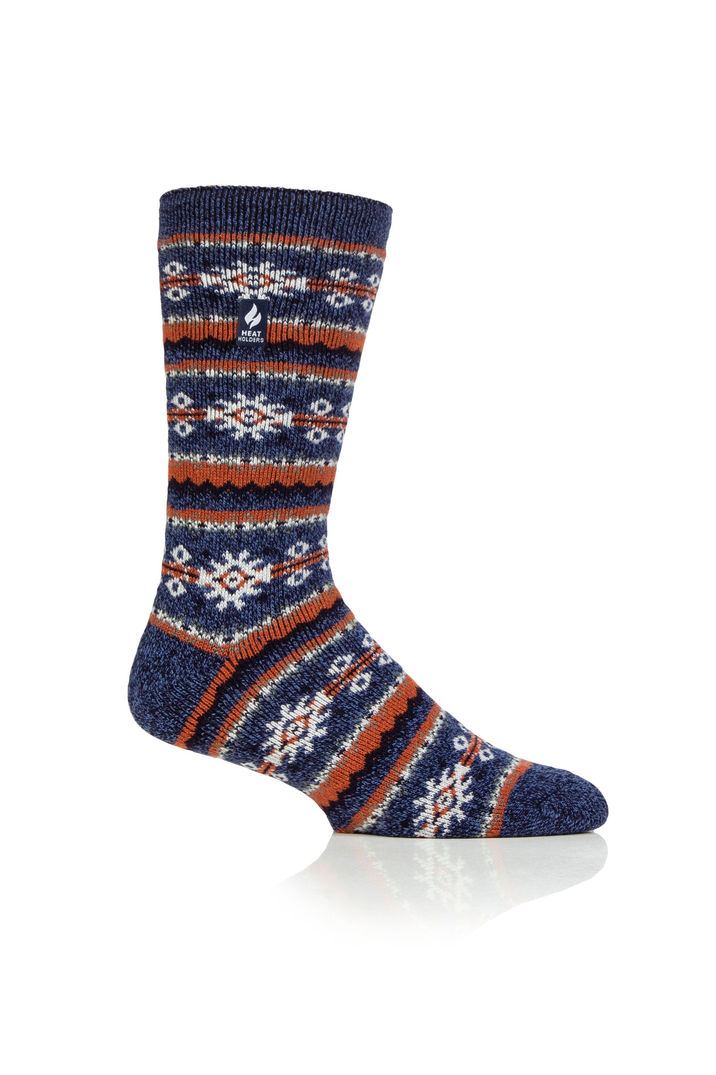 Mens Lite Nordic Thermal Socks - Denim