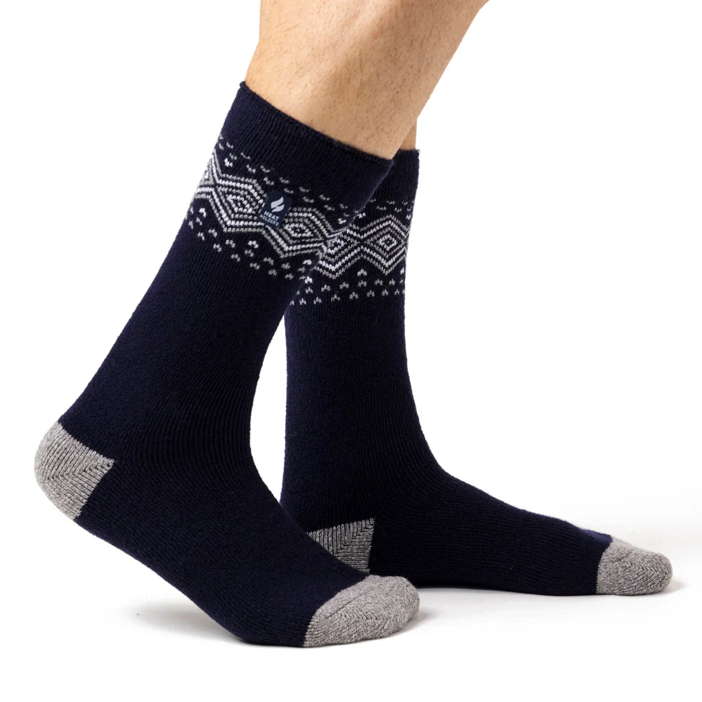 Heat Holders Herren Lite Vancouver Nordic Thermosocken - Marineblau