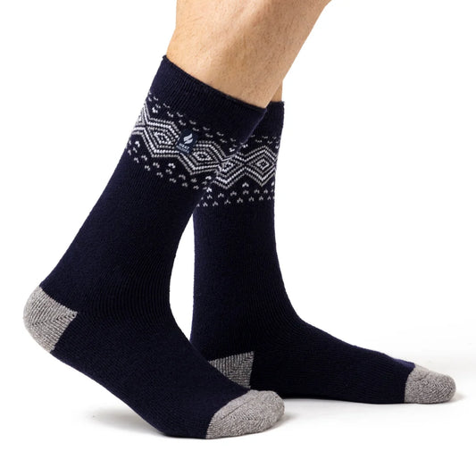 Heat Holders Herren Lite Vancouver Nordic Thermosocken - Marineblau